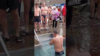 Ice Hole Bathing Swimming Winter 2025