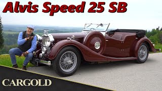 Alvis Speed 25 Sb, 1938, Wunderschöner Engländer Mit Power Und Moderner Technik