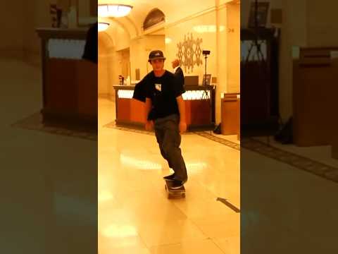 Tyler Pacheco’s Indoor Frontside Flip BTS