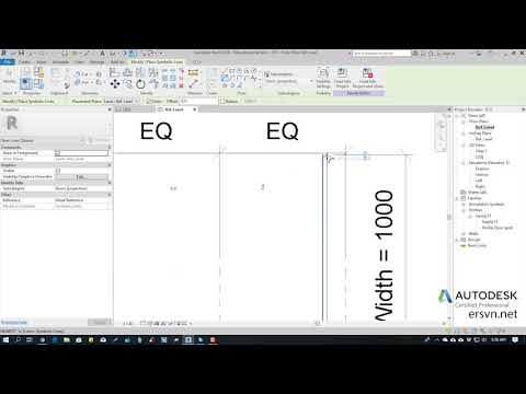 Family Revit | Bài 36: Tạo đường Symbolic Line và thiết lập hiển thị
