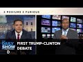 The Daily Show - Sparks Fly at the First Trump-Clinton Presid...