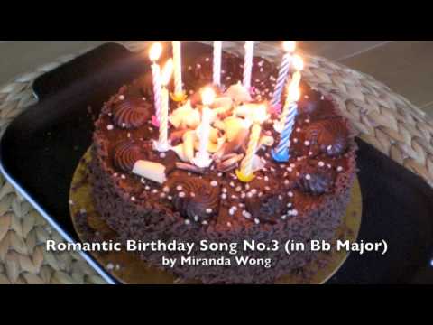 Romantic Birthday Song No.3 in Bb Major - Beautiful Piano Music by Miranda 