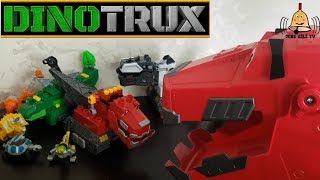Dinozor Makineler Ty-Rex Büyük Boy Sesli Koca Kafa - Dinotrux Ty-Rux Diecast Figure - Dinotrux Toys
