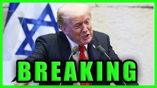 Breaking Trump Protested In Israel Begs For Bibi Pardon Brags About War Crimes Kyle Kulinski