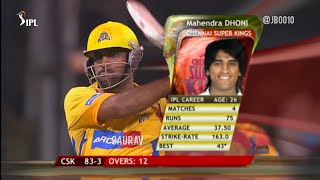 Ms Dhoni 65 Vs Rcb 2008 Ipl Extended Highlights Dhonis Maiden Ipl Half Century
