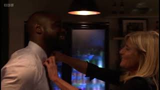 Eastenders Cindy And Junior Go In Beales Eels Kitchen To Kiss Each Other Scene