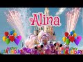 Alina | Happy Birthday | Happy Birthday WhatsApp Status with Name | WhatsApp Status |