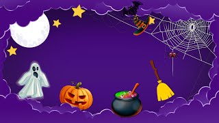 🎃 Видео Футаж Хэллоуин Halloween Helloween - Заставка Фон Для Видеомонтажа.
