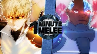 Genos vs Cyborg (One Punch Man vs Teen Titans) - One Minute Melee S6 EP6