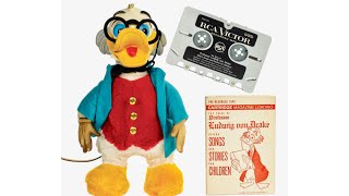 Prof. Ludwig Von Drake Talking Doll Side 1 - Little Wet Riding Hoodjack & The Cornstalk 1963 Rca