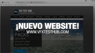 Estamos estrenando website - VFX TEST HUB