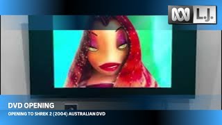 Opening To Shrek 2 2004 Australian Dvd