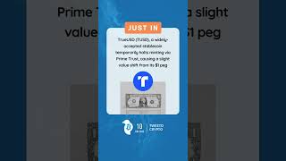 Trueusd Tusd Temporarily Stops Minting, Slightly Impacting Pegged Value