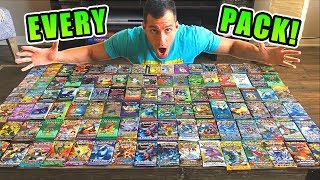 OPENING EVERY POKEMON BOOSTER PACK EVER RELEASED!