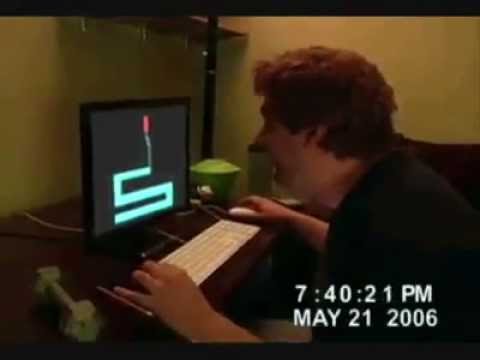 Scary Pc Game Guy Punches The Screen