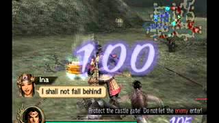 Samurai Warriors Xl Lu Bu Gameplay [Siege At Ueda Castle]