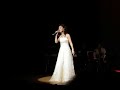 沢田美紀さん、入善町のコンサートで｢ダンスの後は」で掛け声が