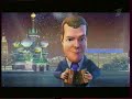 Putin & Medvedev singing in the Russian TV-puppet show