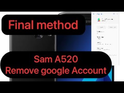 Samsung A5 2017 frp bypass | google account remove a520 Samsung A5 2017 frp bypass | google account remove a520