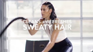 How to cleanse and refresh sweaty hair featuring Ali Krieger | Bumble and bumble.