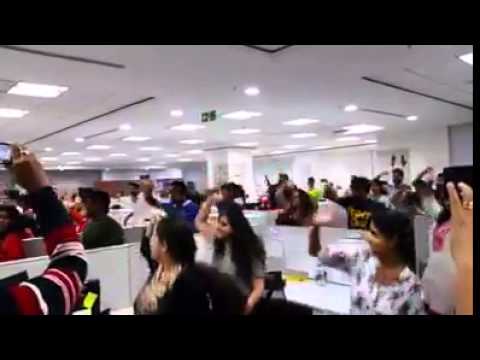 VIDEO : daily 5 minutes dance before starting the work, accenture mumbai - in the office accenturein the office accenturemumbai, they dance daily for 5 minutes before they start their work. ...
