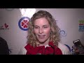 2011 Scotties Tournament of Hearts Draw 7 Media Scrum