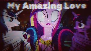 Fnf - My Amazing World Remix But Cadence, Twiight And Shining Sing It My Amazing Love Cover