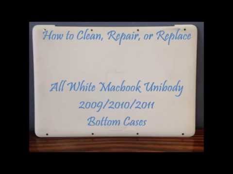 How To Clean Repair Replace Rubber Bottom Case White ...