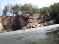 Видео Коростышевский карьер. Подо льдом