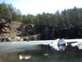 Коростышевский карьер. Подо льдом