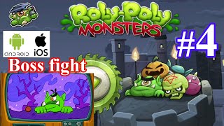 Roly Poly Monster World 1 Level 16 - 20 Boss Fight