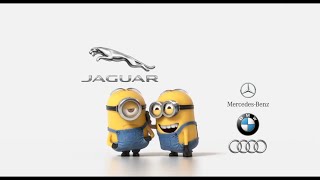 Jaguar vs German Cars (Audi, BMW, Mercedes-Benz) Minions Style