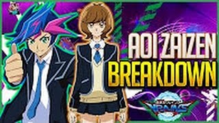 Yu-Gi-Oh Vrains - Aoi Zaizen Breakdown Will The Female Duelist Be A Villain