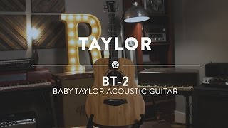 Taylor BT-2 Baby Taylor Acoustic Guitar | Reverb Demo 