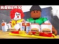 ESCAPING MCDONALDS IN ROBLOX!!