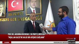 Dusak Gazze Ateşkesi Filistine Derin Bir Nefes Aldırdı