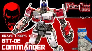 Grande Brave Troops Toys Btt-02 Commander Rotb Optimusprime Emgos Reviews N Stuff