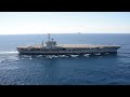 F-35C Completes First Arrested Landing aboard Aircraft Carrier #4