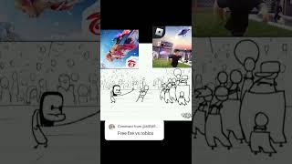 Free Fire Vs Roblox