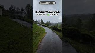 Dream House For Sale In Ooty With Tea Estate Villa For Sale In Ooty Independent House For Sale