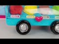 Play this video Baby Doll and Play doh Ice Cream car story music - ToyMong TV МЛК