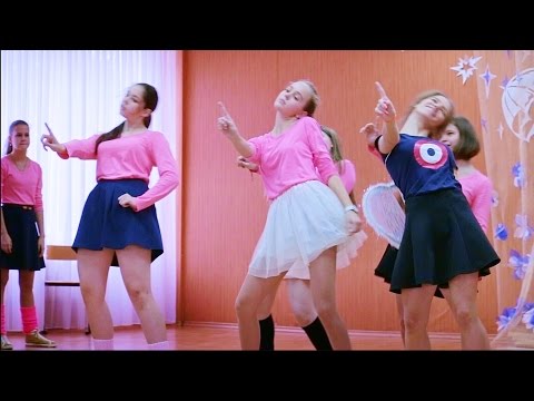 Танец на новый год весь класс Танец на новый год весь класс