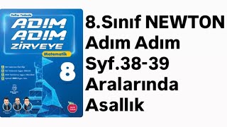 8.Sinif Newton Adim Adim S.38-39 Aralarinda Asallik