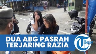 2 ABG Pengendara Motor Matik di Bogor Pasrah saat Terjaring Razia, Polisi: Pelan