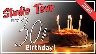 First time reveal STUDIO TOUR | 30th Birthday