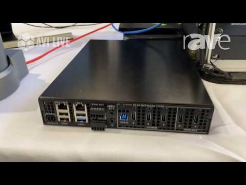 AVI LIVE: QSC Demos Q-SYS NV-32-H 4K60 Network Video Endpoint