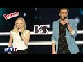 The Voice│Johanna Serrano VS Théo Road - Time after Time (Cindy Lauper)│Battle