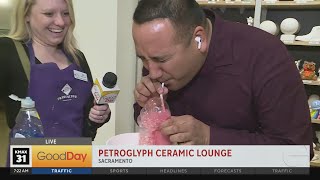 Petroglyph Ceramic Lounge, 7Am