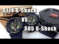 $114 G-Shock vs $85 G-Shock 5081 GA-100-1A9