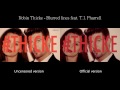 Robin Thicke Blurred Lines Uncensored Vs Official images Robin Thicke Blurred Lines Uncensored Vs Official